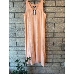 DKNY Linen Blend Dress Sz M